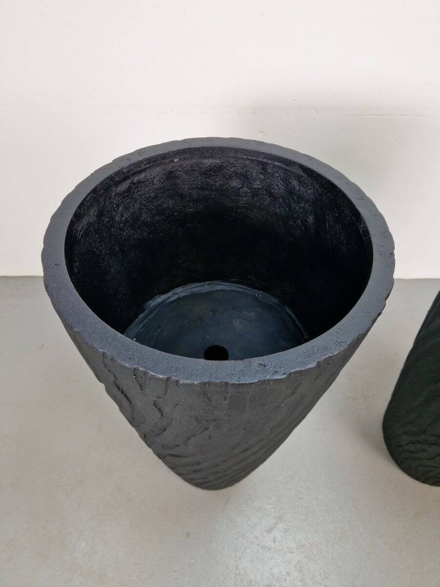 Large Handmade Talon Floor Vases or Planters, 2000s, Set of 2
