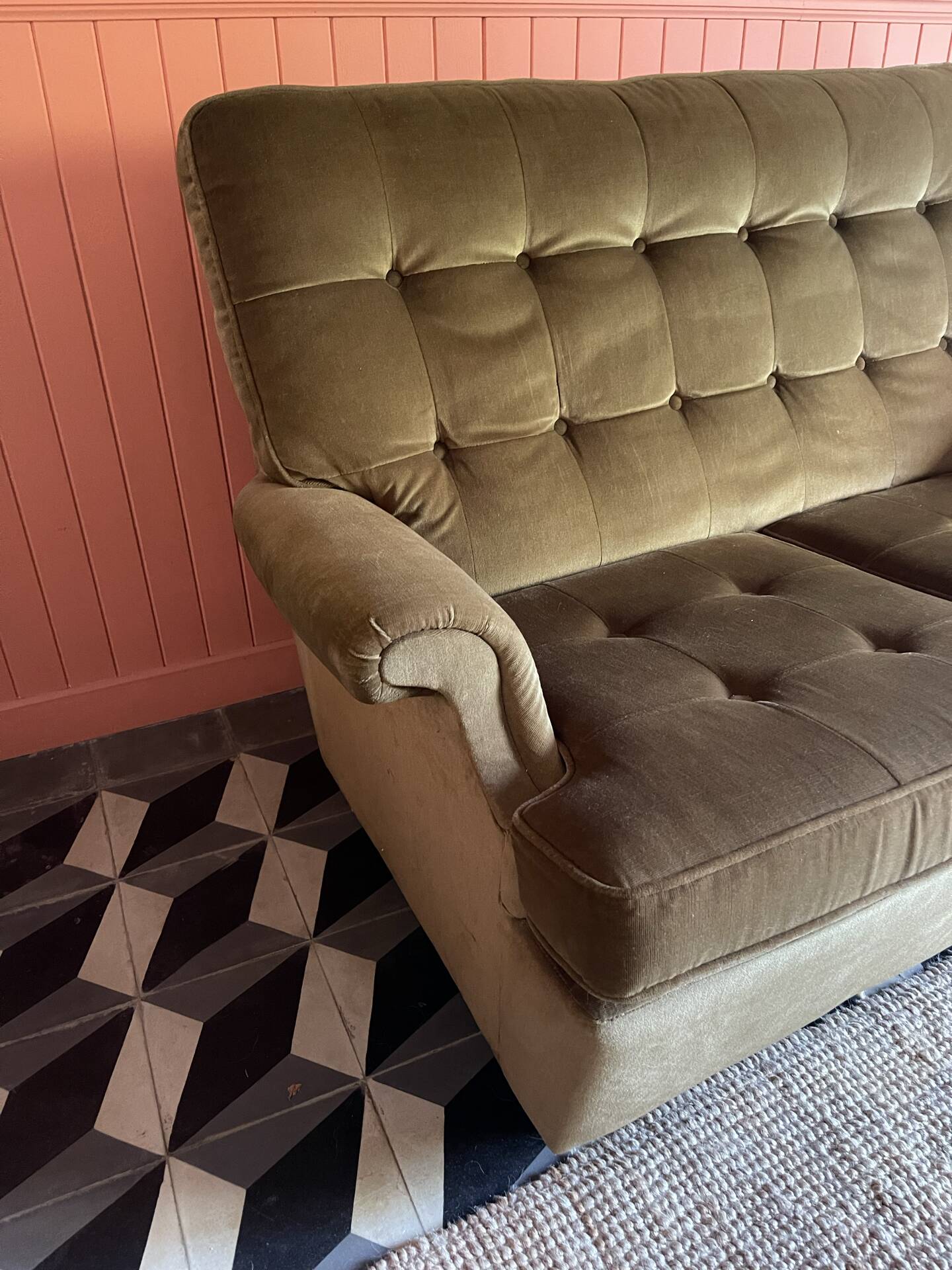 Canapé Parker Knoll vintage
