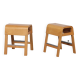 Pair of Salve stools by Ehlén Johansson for Ikea, 2002