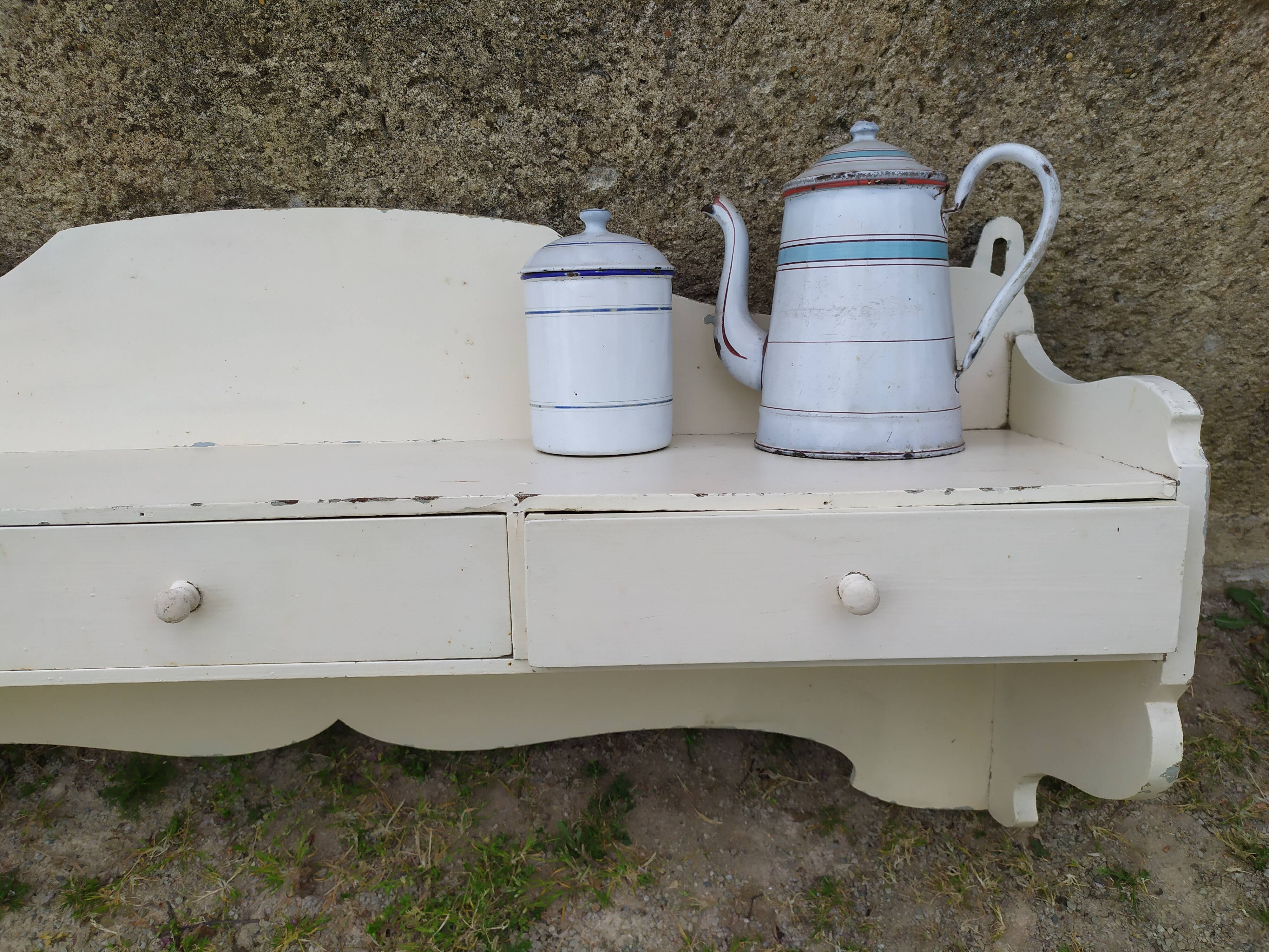 Wall shelf - drawers