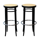 Pair of thonet bar stools model 204