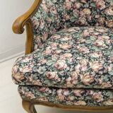 Mid-Century Modern Chippendale Style Walnut Armchair, 1960s