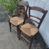 Pair of mulched chairs