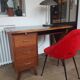 Bureau scandinave pieds compas
