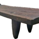 Authentic Senufo Bed, XXL Side Table