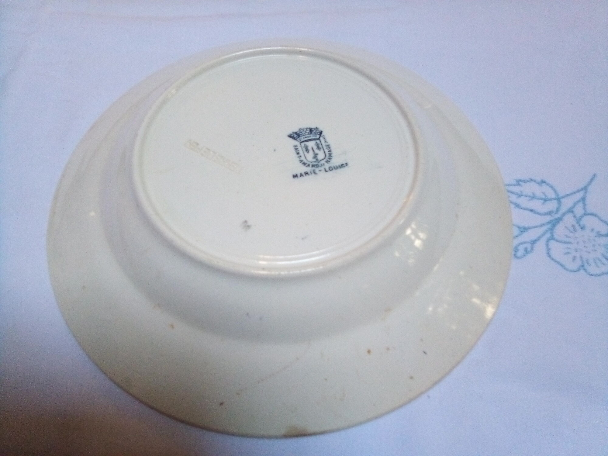 6 Marie Louise hollow plates / Hamage Wolf Mill