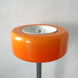 Floor Lamp Chrome and Orange, 1970's
