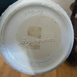 White cermal pot cache Scheuric W Germany