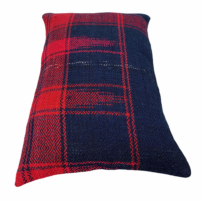 Vintage turkish handmade kilim cushion cover 40x60 cm