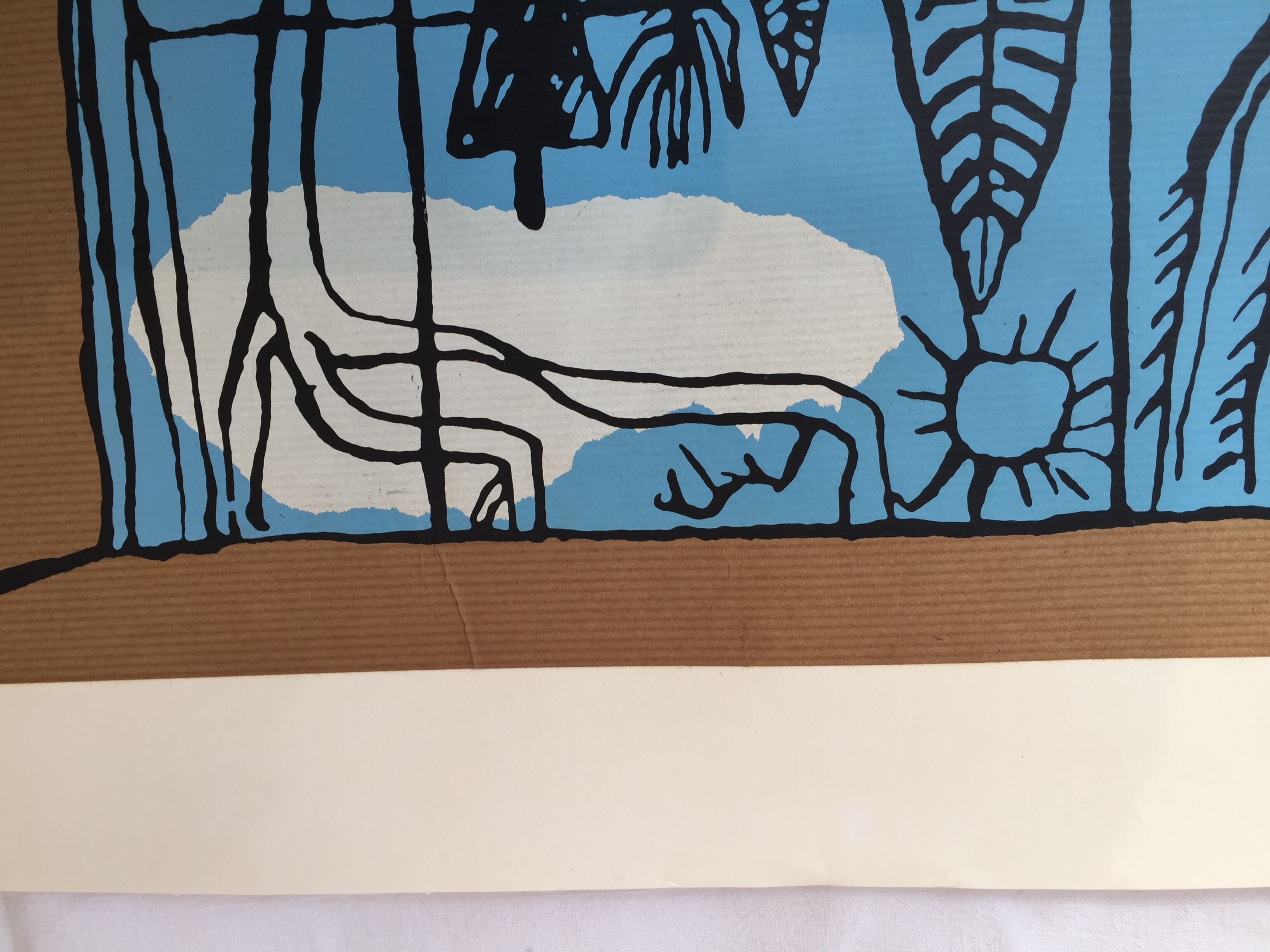 Le Corbusier, Paris 1966 exhibition poster