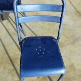 Suite de 4 chaises bistrot vintage