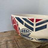 1950 old ceramic basin or empty pocket