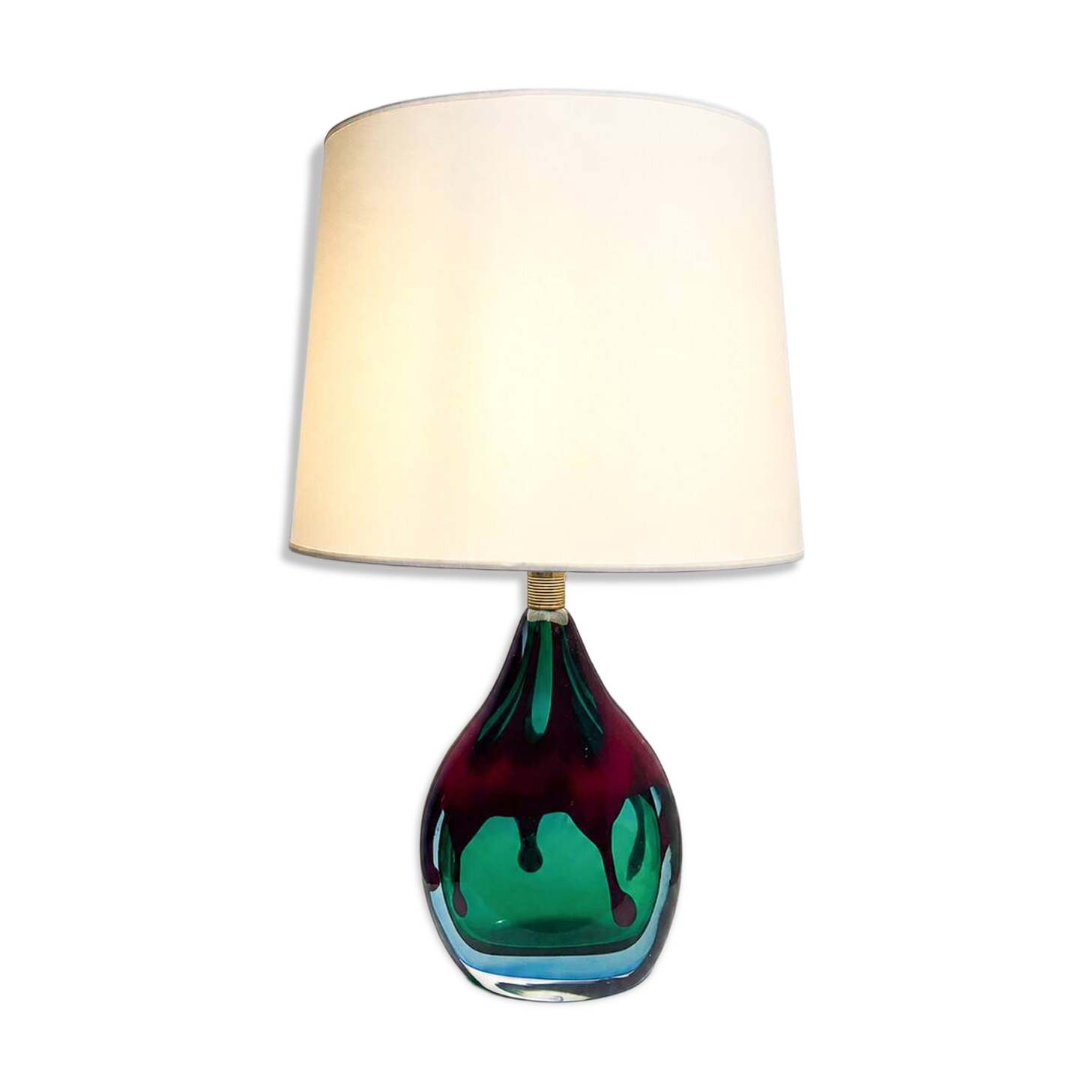 Murano Glass Table Lamp, Italy, 1950s
