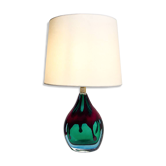 Lampe de table en verre de Murano, Italie, années 1950