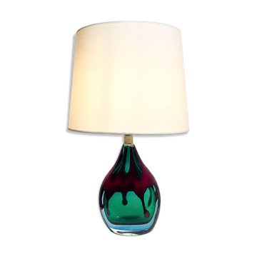 Murano Glass Table Lamp, Italy, 1950s