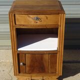 Restored Art Deco bedside table