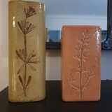 Pair of Raymonde Leduc vases