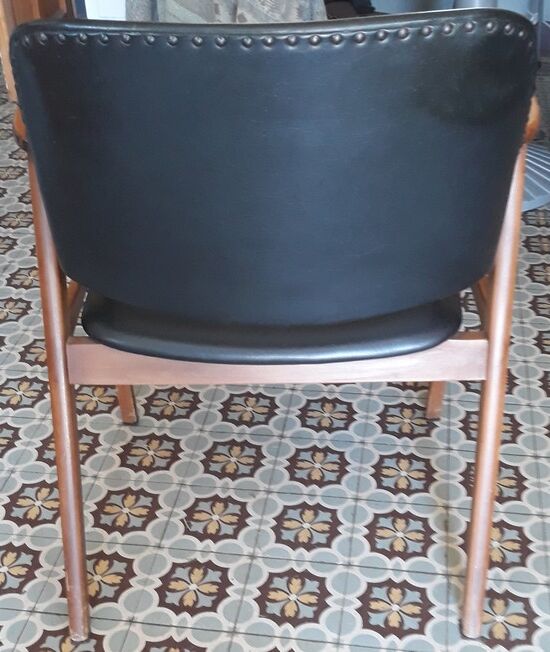 Fauteuil Bridge Pays-Bas Cess Braakman, années 50