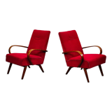 Paire de fauteuils 6952 par Jaroslav Smidek pour Ton, ex Tchécoslovaquie
