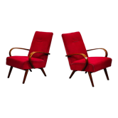 Paire de fauteuils 6952 par Jaroslav Smidek pour Ton, ex Tchécoslovaquie
