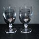 Set of 2 Uni crystal wine glasses from SAINT-LOUIS "2nd choice" H14cm