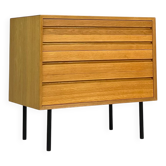 Commode vintage en chêne Cadovius, buffet, meuble de rangement danois.
