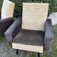 Paire de fauteuils vintage des années 50-60
