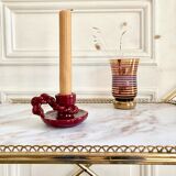 Flower hand candle holder