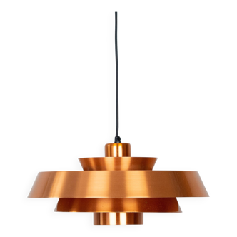 Lampe suspendue vintage danoise Nova par Jo Hammerborg, Fog og Morup, 1963