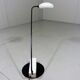 Lampe de bureau italienne en blanc et noir, années 1980