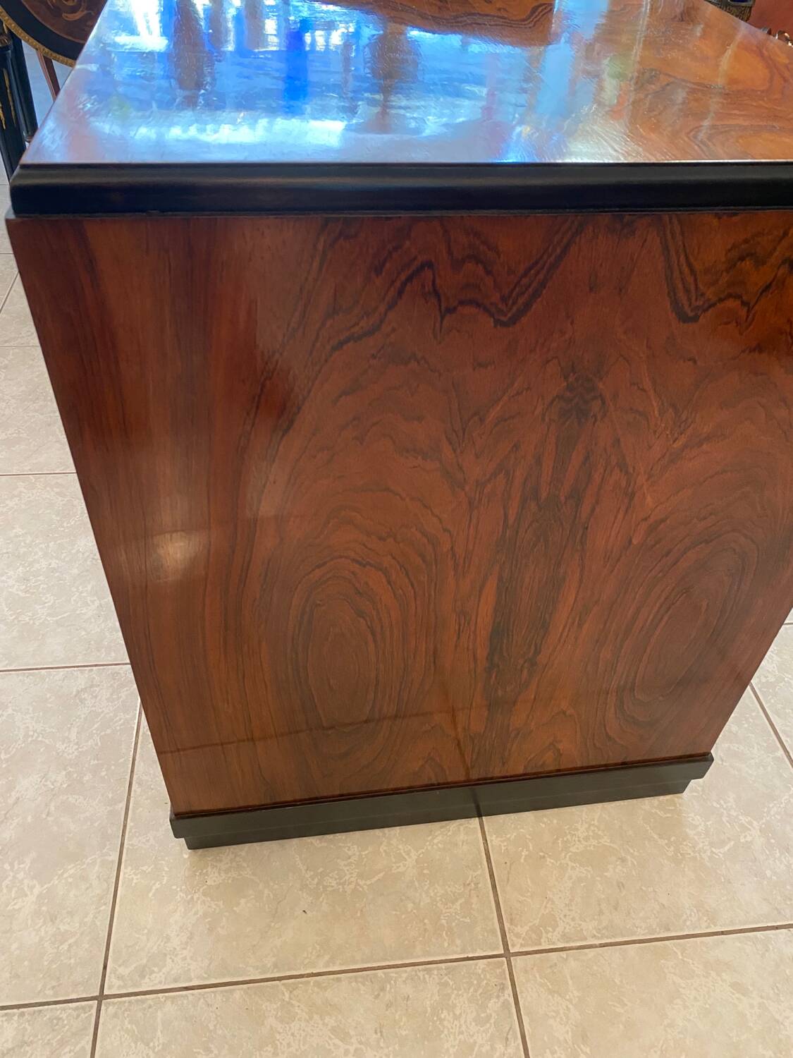 Art Deco mahogany desk