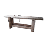 Old in solid beech workbench 237 cm