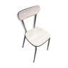 White formica chair