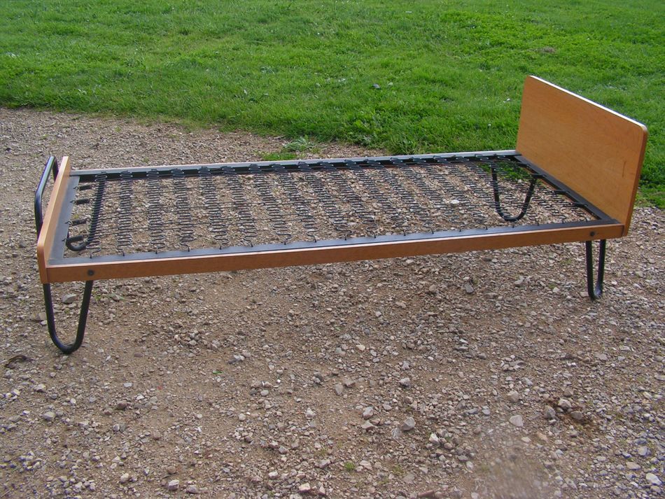 Vintage bed of the years 50
