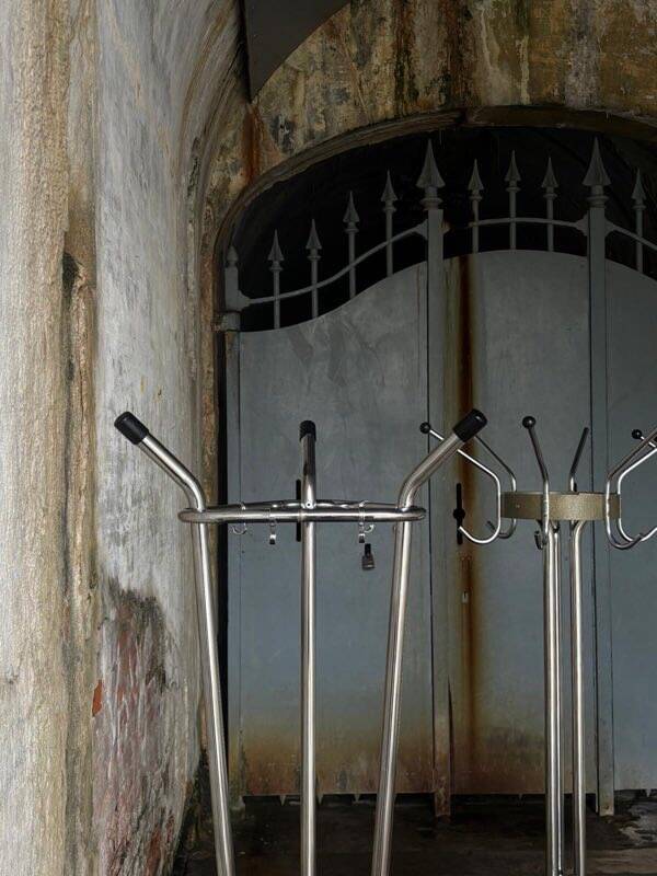 Vintage Tubax Model III coat rack – Atomic Age design