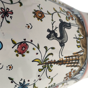 21st Century Filer Portuguese Hand-Painted Vase – Vibrant Folk Art