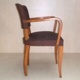 Paire de fauteuils de type bridge