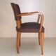 Paire de fauteuils de type bridge