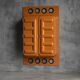 Edition Somop Wardrobe in Orange Molded Plastic, France, 1970s