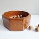 Teak bowl, octagonal, 1960s