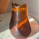 C. Morin, Dieulefit. Signed glass vase