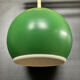 Suspension EyeBall vintage en métal vert