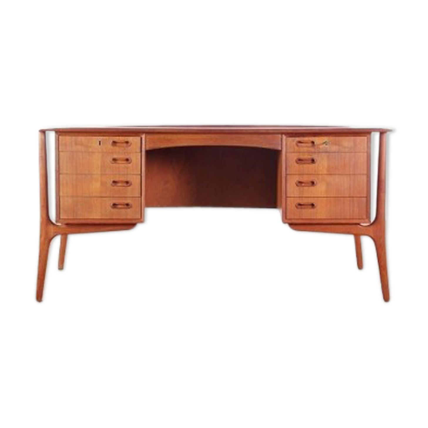 Desk in rosewood by Svend Aage Madsen for H.P. Hansen, 1960