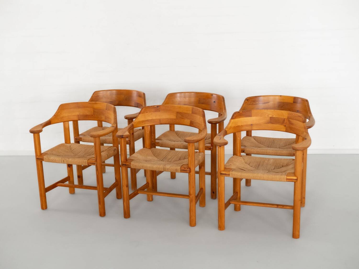 Pine Dining Chairs by Rainer Daumiller for Hirtshals Sawmill