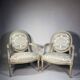 Louis XVI style armchair