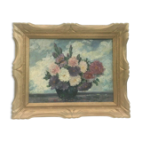 Oil on canvas signed Maisonneuve