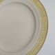 Saint Amand Monaco white and yellow dish