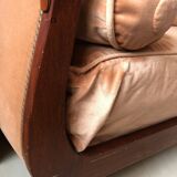 Empire-style swan neck bed