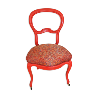Louis Philippe red chair