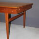 Danish Dining Room Table By Ejvind A. Johansson In Teak Around 1960
